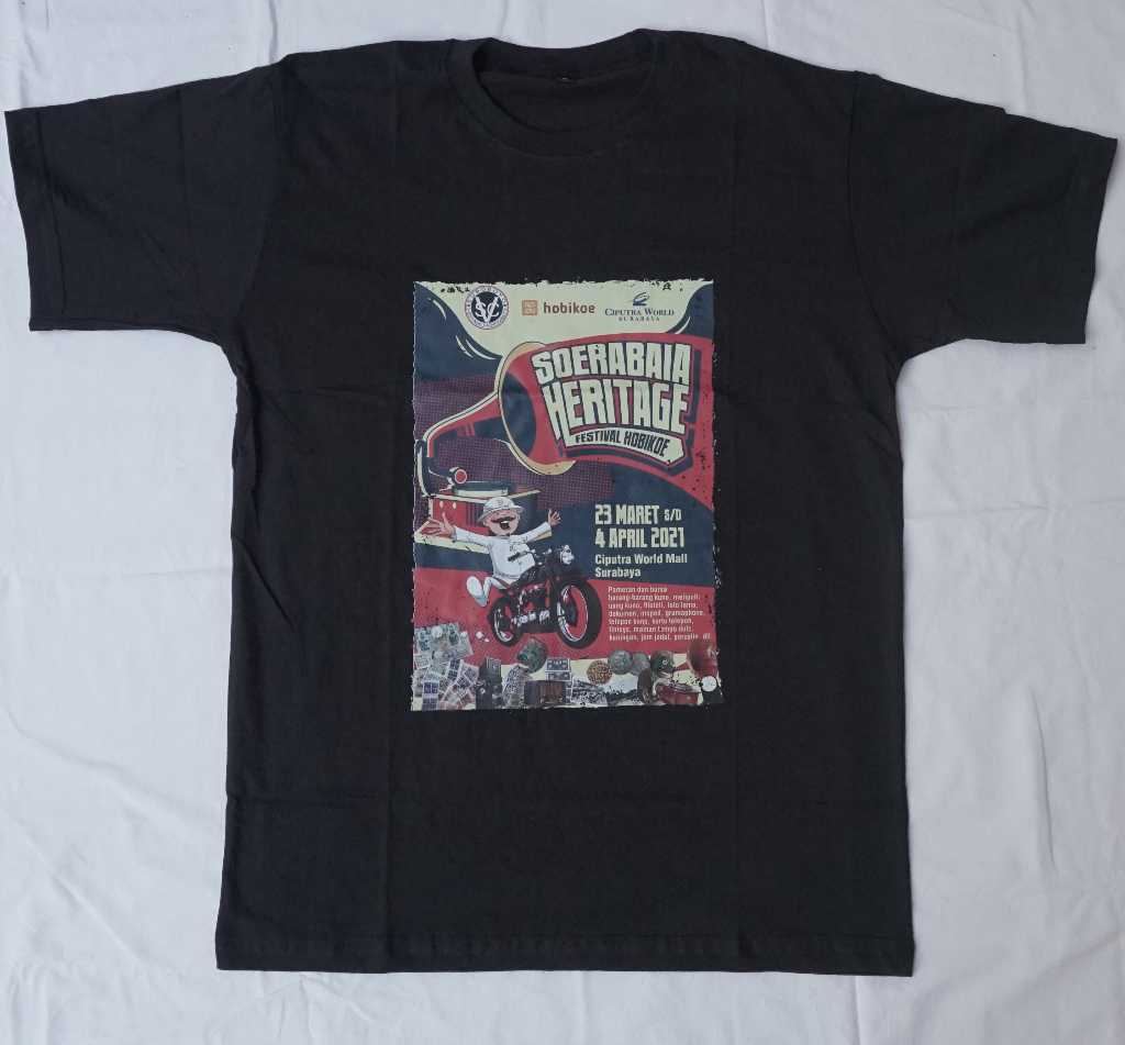 Kaos SOERABAIA HERITAGE - FESTIVAL HOBIKOE