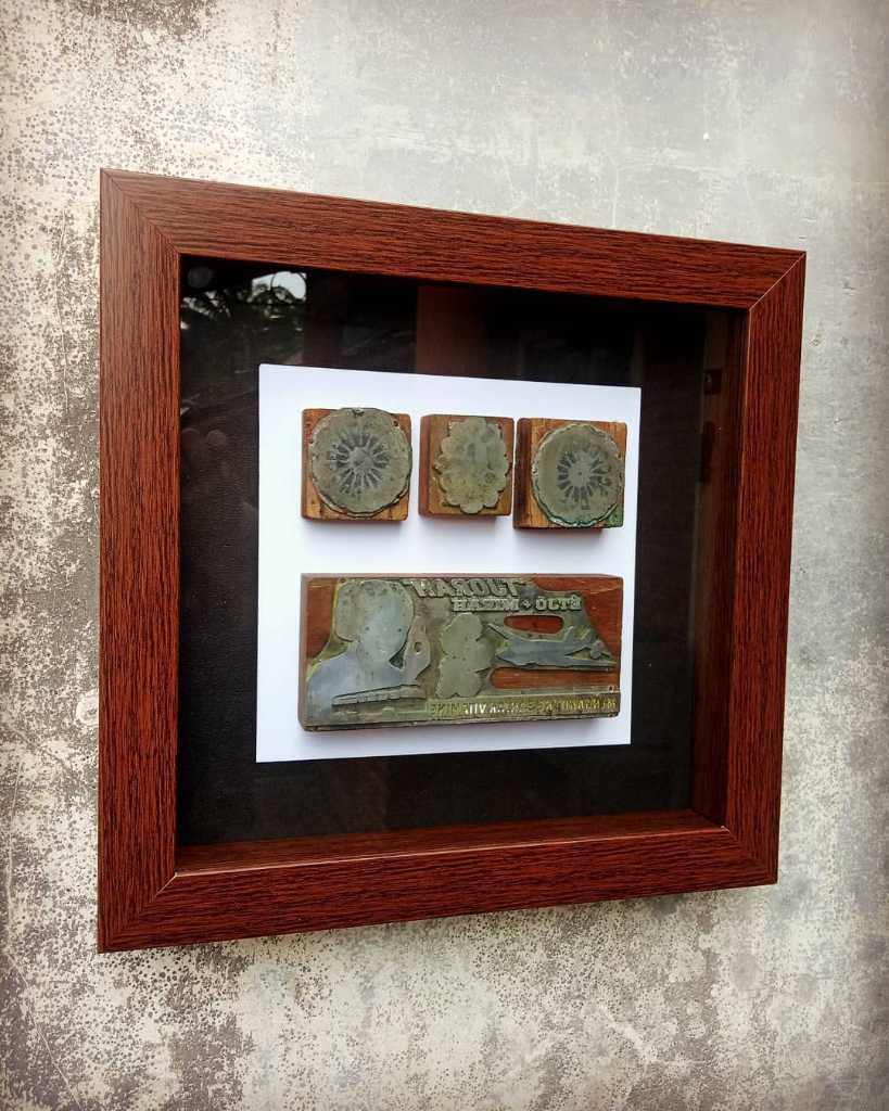 Plat Cap Bungkus kue Lawas,