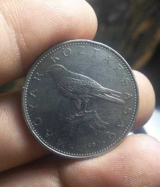 A 1894 Koin Kuno 50 Forint Koztarsasac 1995 Bekas Pakai Kondisi Sesuai Gambar