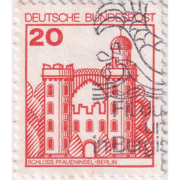 Prangko Germany 1978 - Palaces and Castles 20Pfg Used