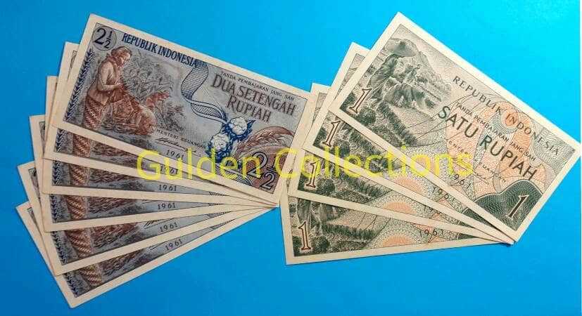 Paket Uang Kuno 19 Rupiah Mahar Pernikahan Kertas 2.5+1 Murah Gress