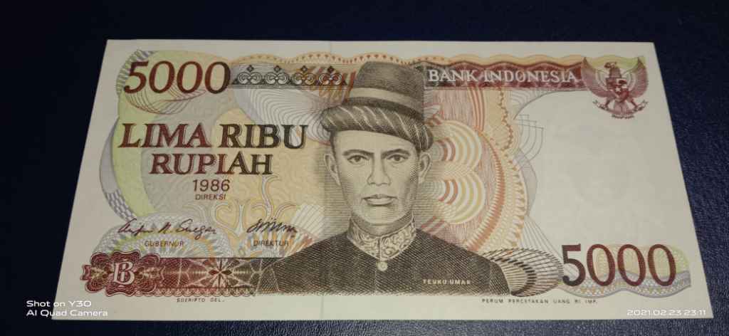 {13} 5000 Teuku Umar 1986