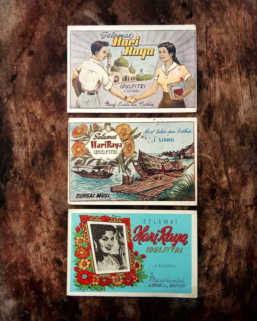 Kartu pos Idul Fitri,
