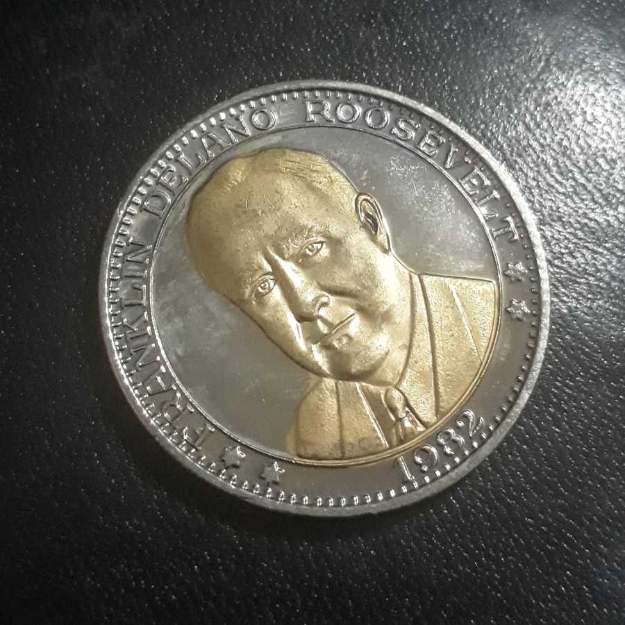 Token / Koin / Souvenir - Presidential Token " Franklin Roosevelt "
