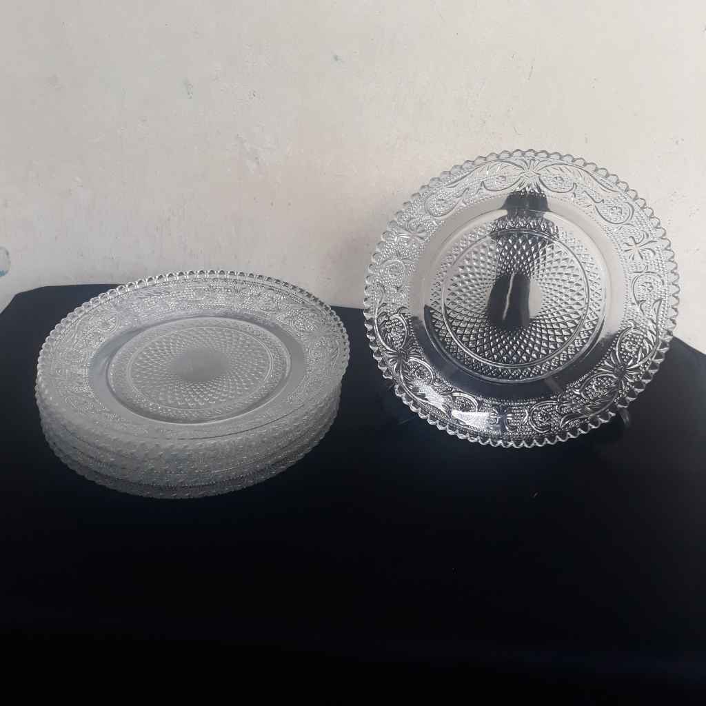 Piring Kaca Vintage