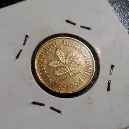 Jerman Barat ( West Germany ) - 5 Pfennig 1994 F : Koin / Asing / Kuno