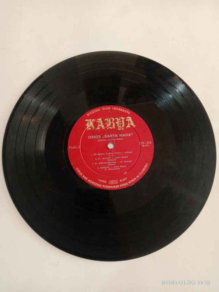 Piringan Hitam Orkes Karya Nada