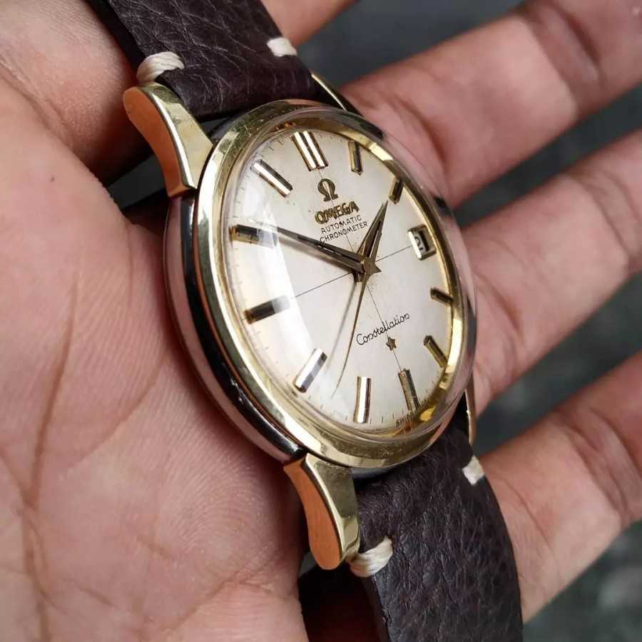 Jam tangan sale omega constellation