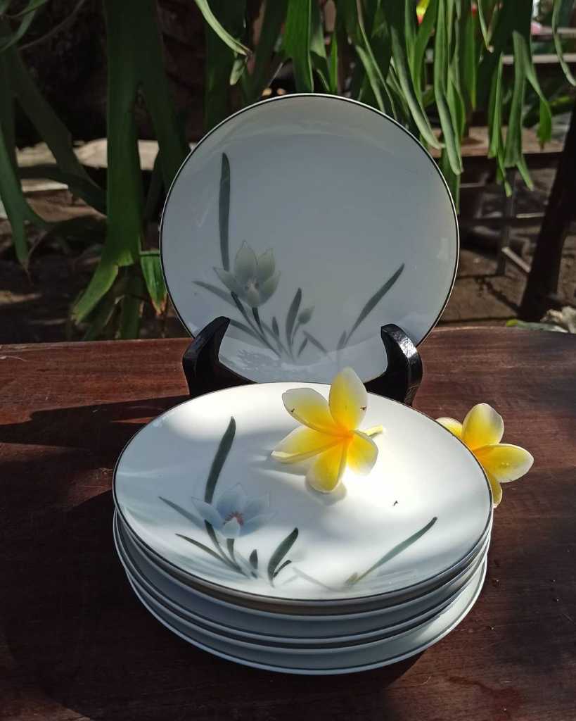Piring Keramik Vintage