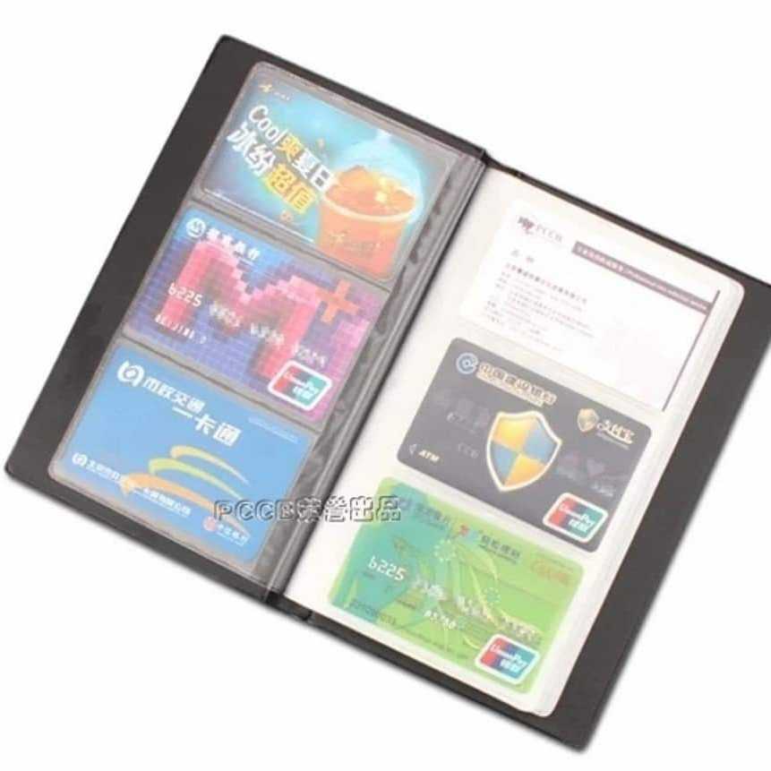 Album kartu telpon nama hotel kredit magnetik transparan 125 x 196 mm