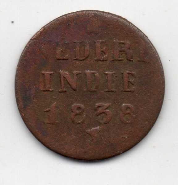 A1392 Nederlands Indies 1838 Bekas Sesuai Gambar