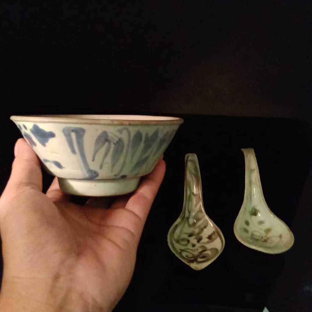 Mangkok Keramik China Antik