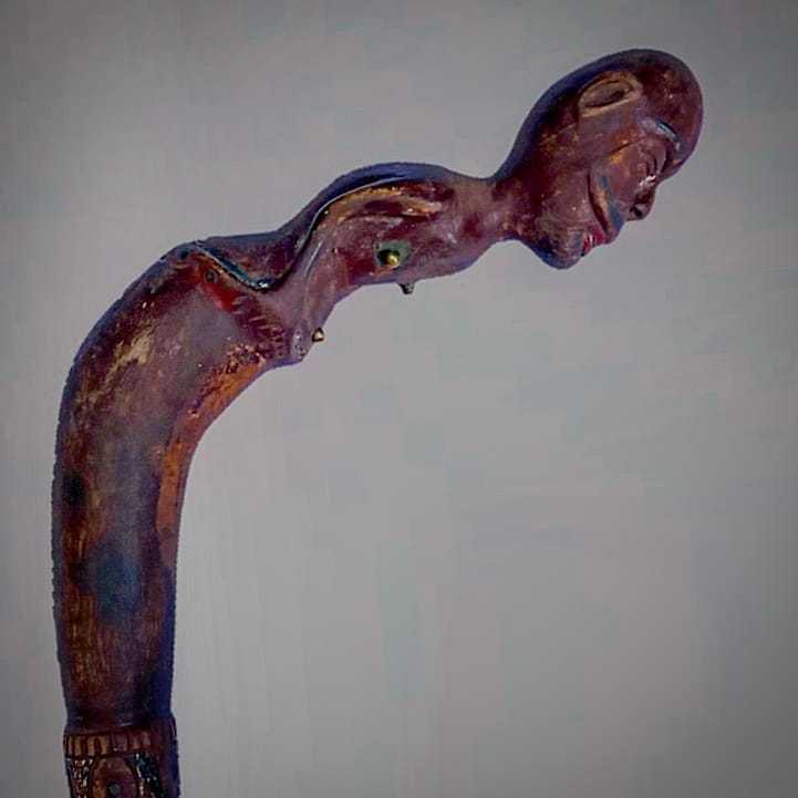 Antique Shaman Stick