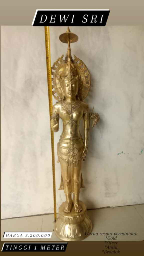 Patung Kuningan Vintage