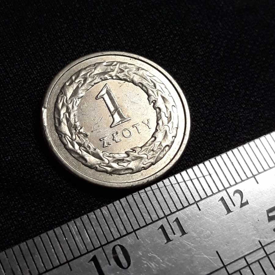 Polandia ( Poland ) - 1 Zloty 1995 : Koin / Asing / Kuno