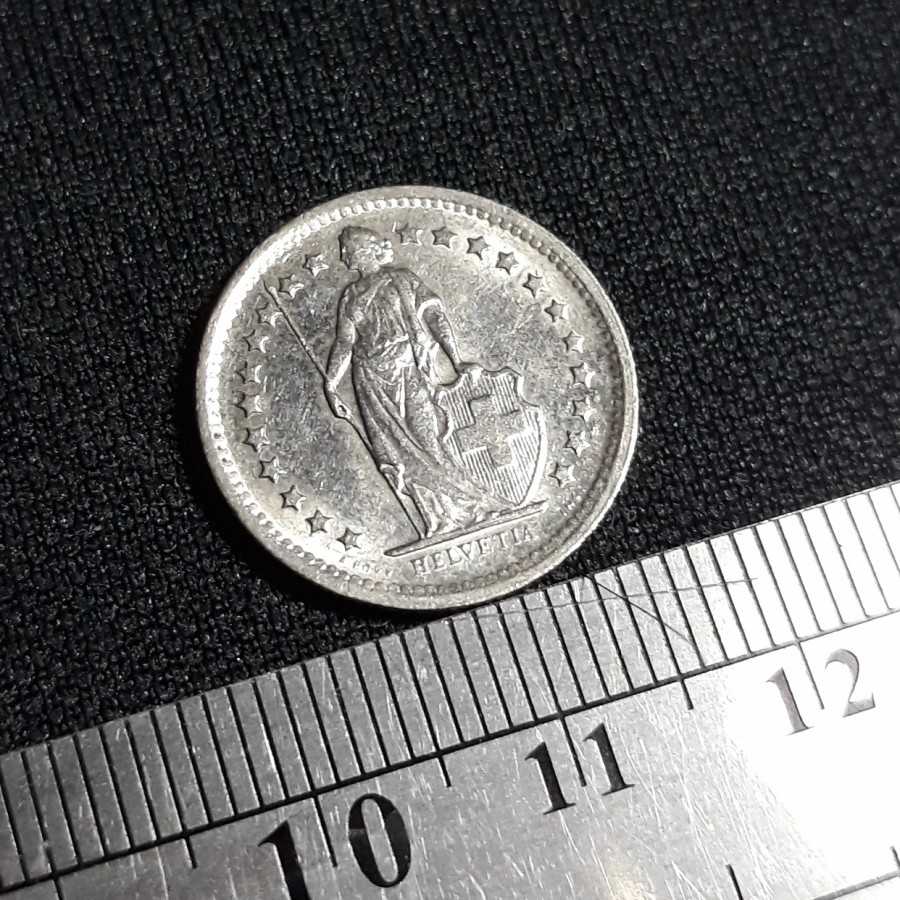 Swiss ( Switzerland ) - Half Franc 1970 : Koin / Asing / Kuno