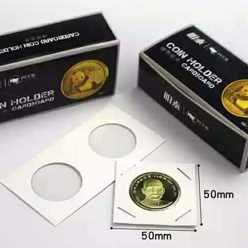 Pelindung koin coin holder karton pccb 35 mm