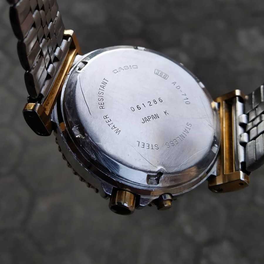 Jam Tangan Antik Casio Alarm Chronograph Wr 200M Diver Analog