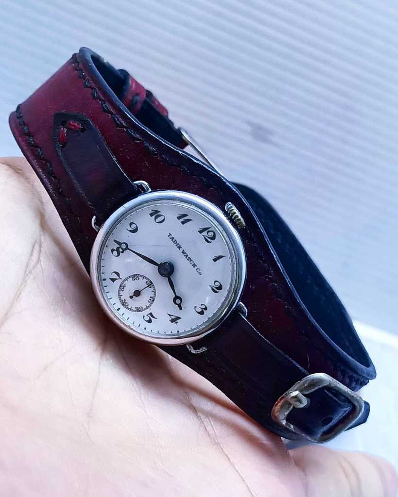 Tadix Watch Co Military - Subsecond - Enamel Dial - Swiss Made